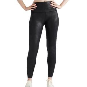 Knix x The Birds Papaya High Rise Contour Waist Leggings Womens L Large Black